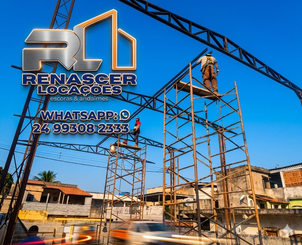 Vantagens da locação de andaimes para sua obra